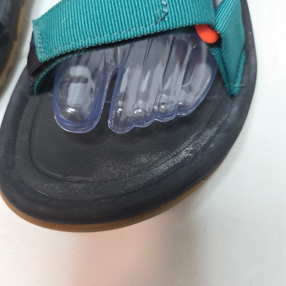 Teva S/N 1019234 Sport Sandals Unisex‎ Sz 8 Teal GreenBlackBrown Outdoors Hiking - Picture 8 of 16